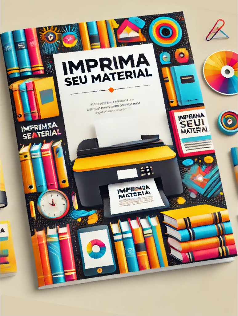 Imprima seu material